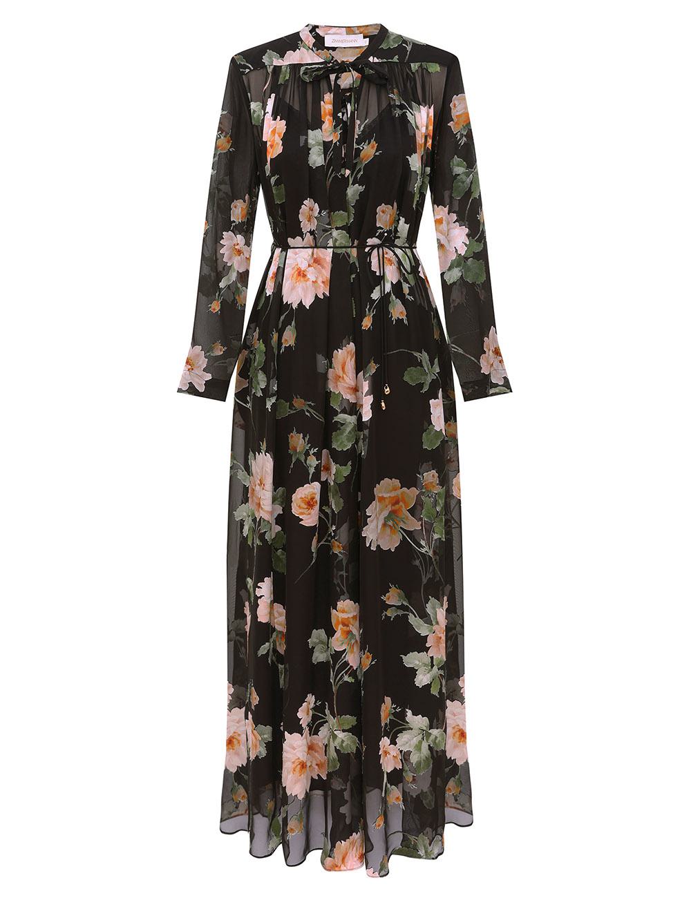 Luna Burnout-slipdress