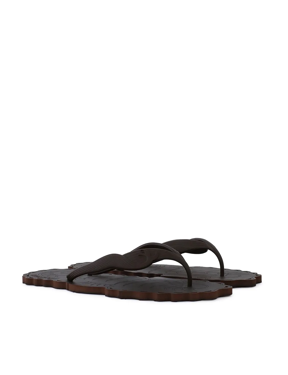 Havgrönt tongsandaler