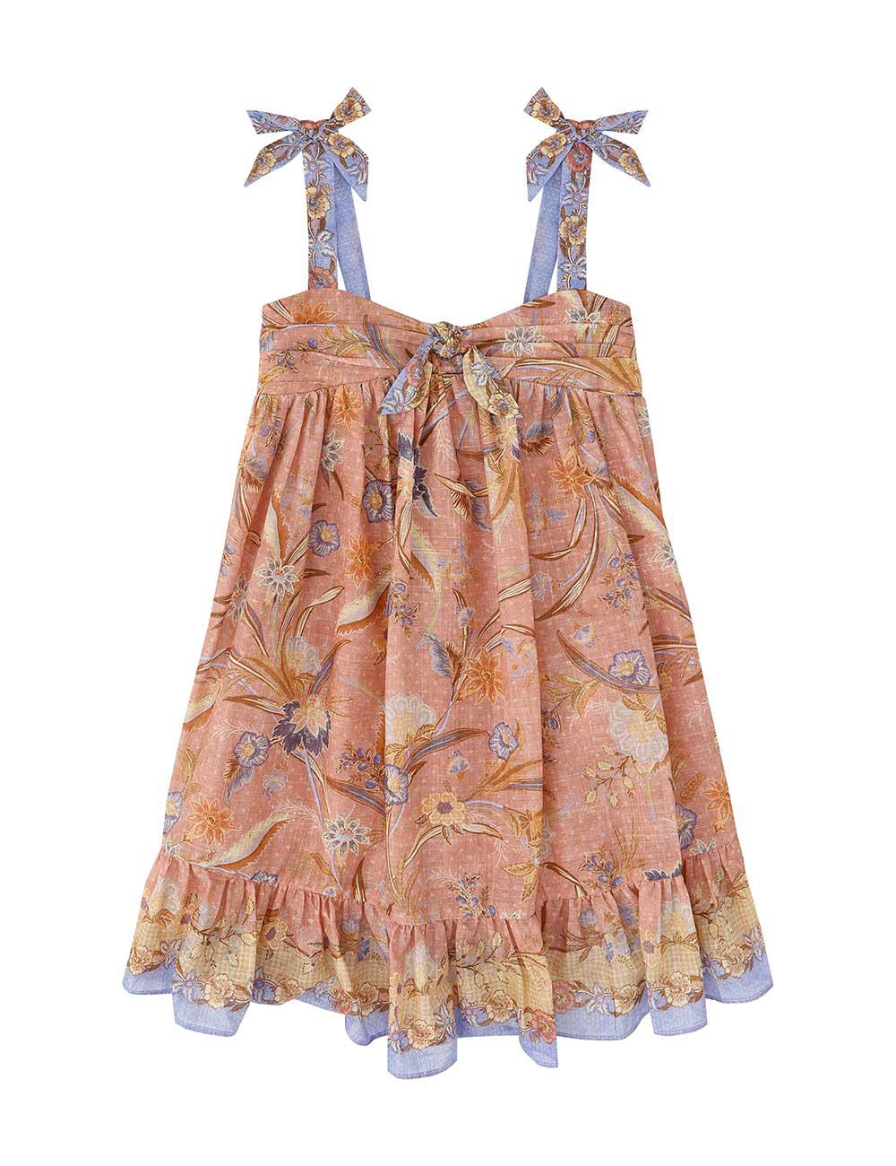 Indra Kids-knäppkläm-dress
