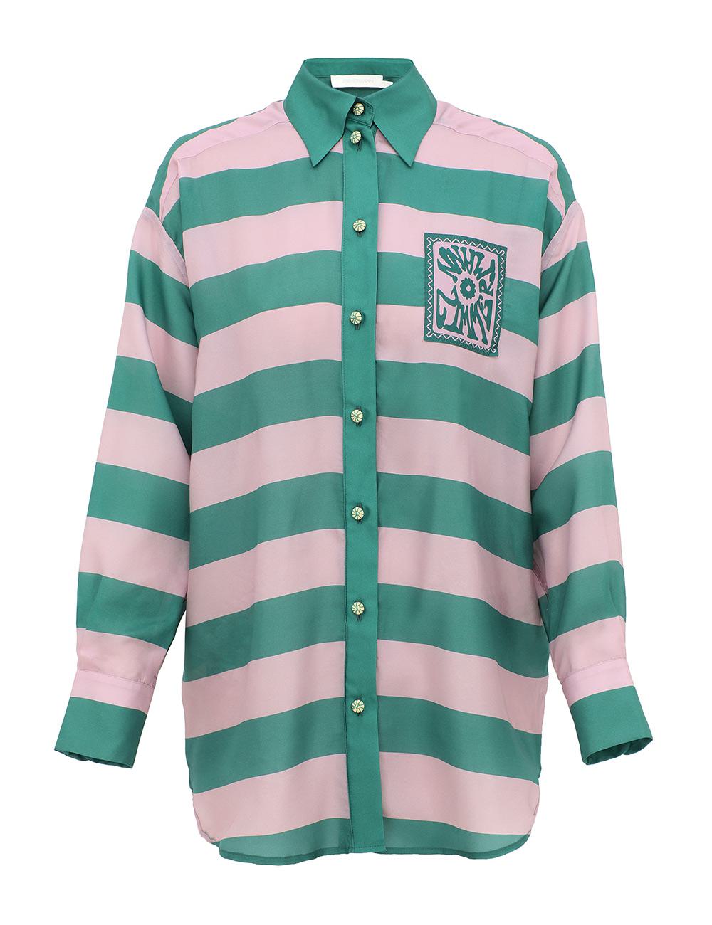 Indra Stripe Lätt Skjorta