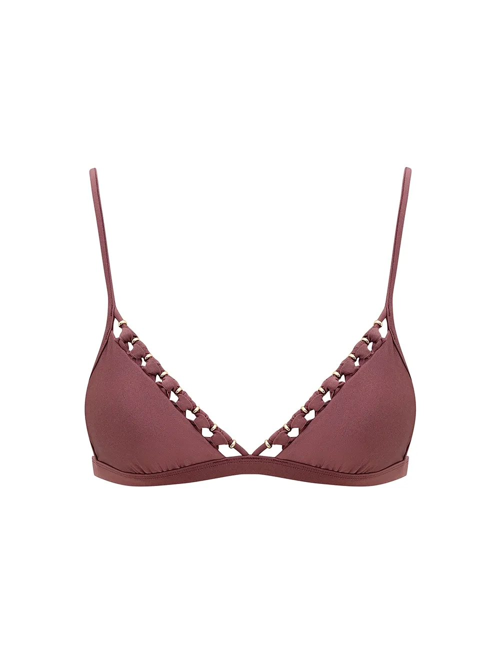 Aster-beaddekorationsbikinitop