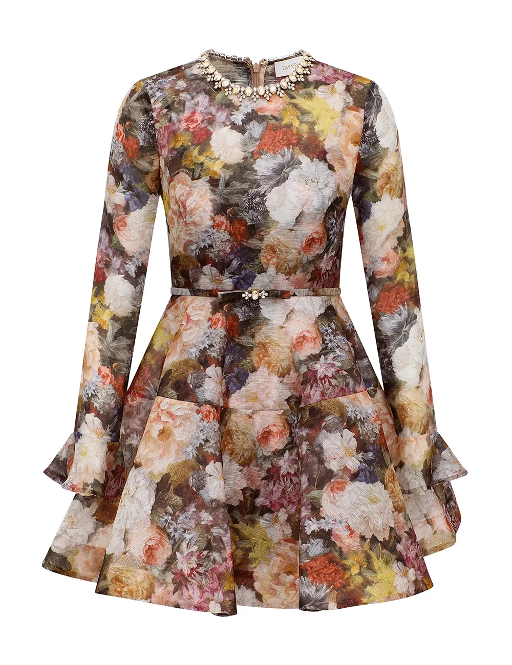 Alchemy Peplum-minidress