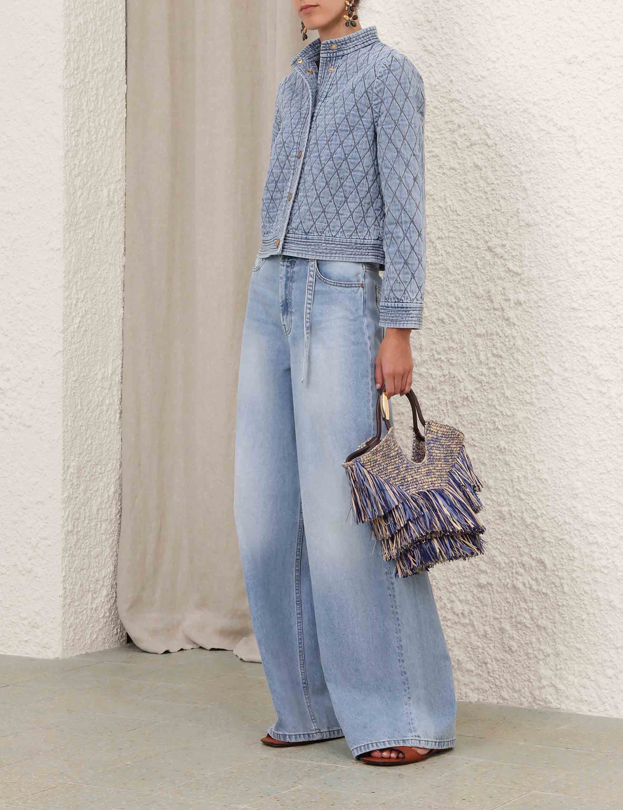 Indra Denimmattad jacka