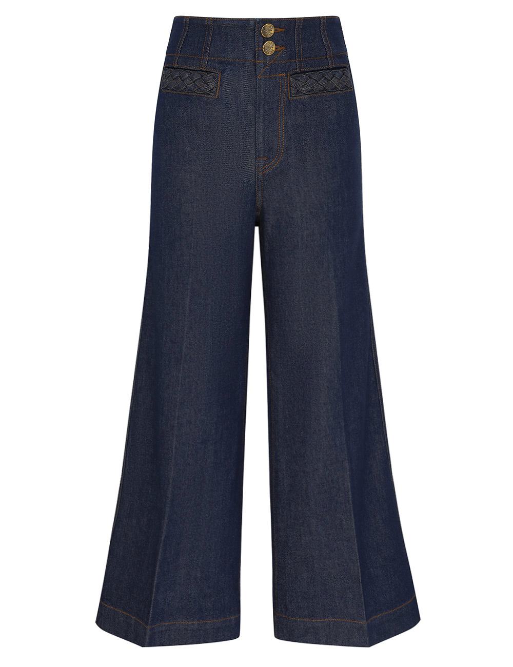 Awaken Denim-kort jeans