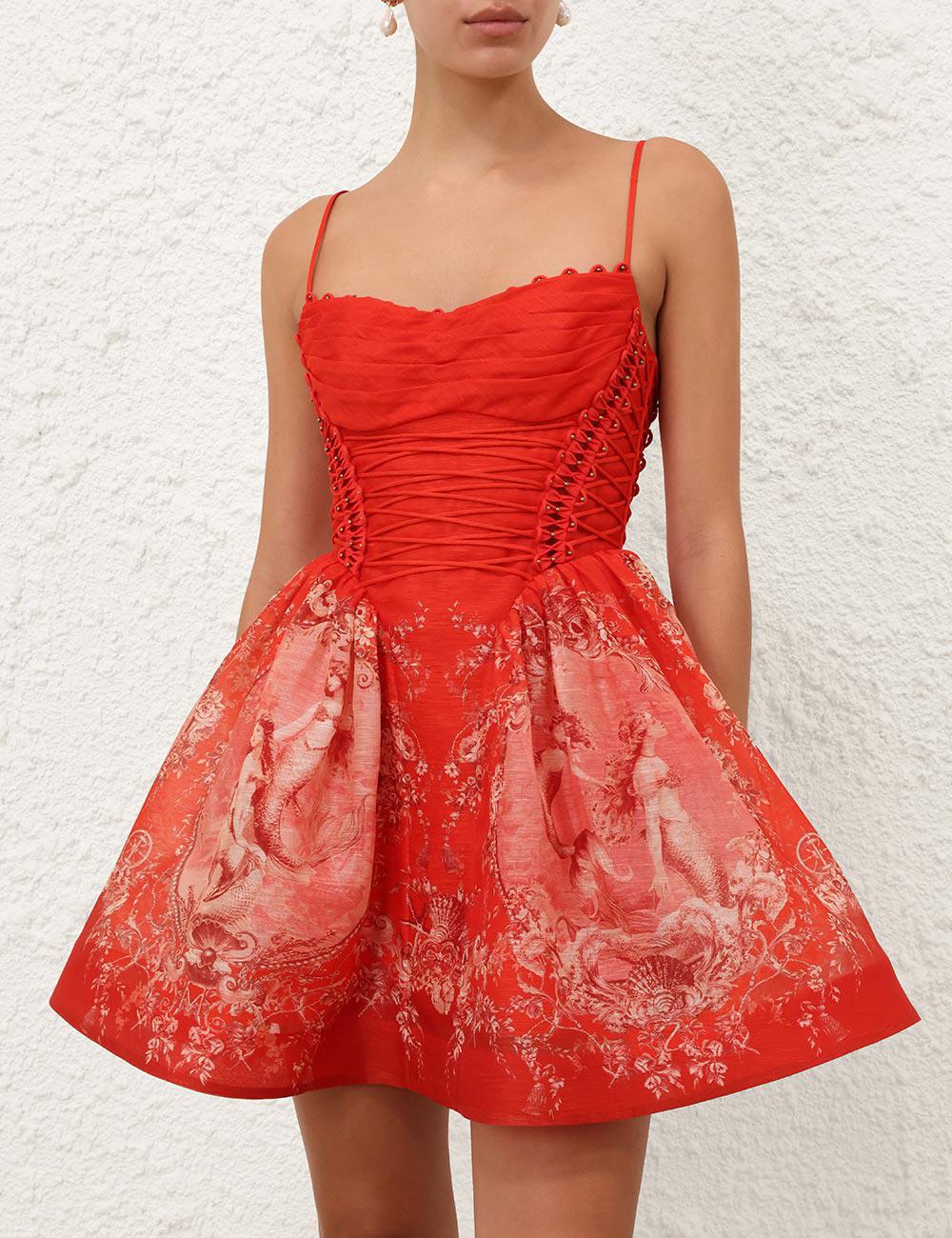 Rebellion-beslagna minidress