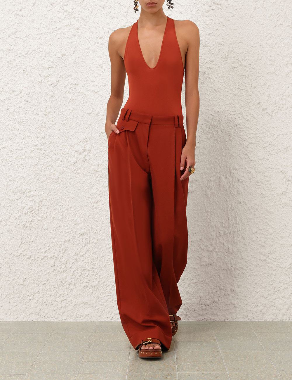 Luna Wool Slouch Pants