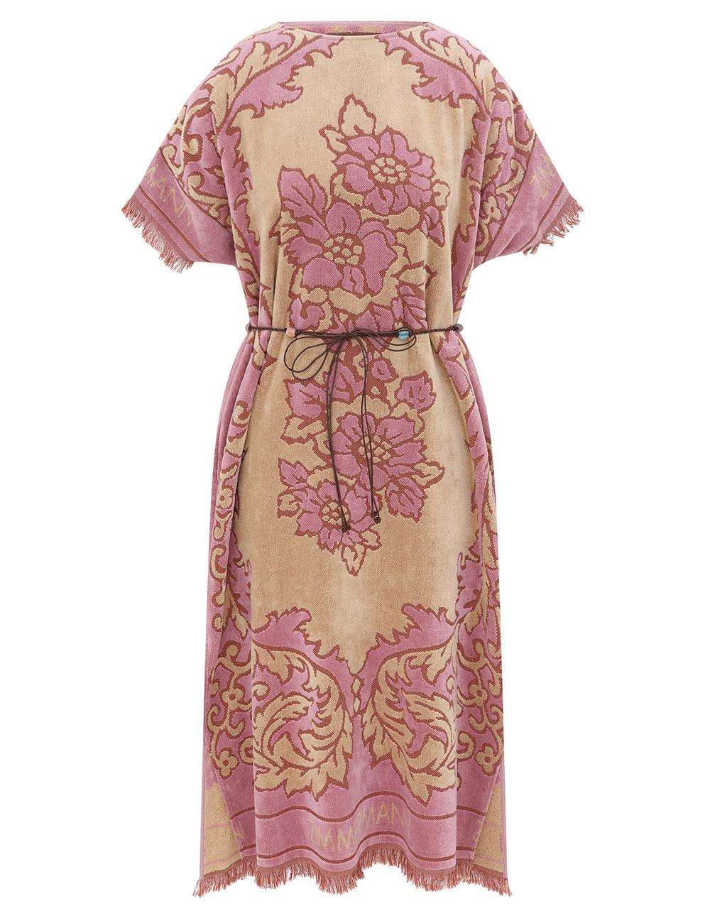 Aster-towelling mididress