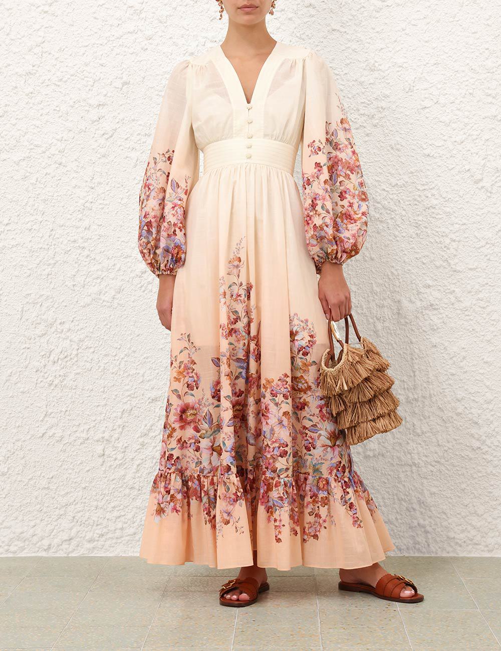 Awaken Plunge Maxi-klänning