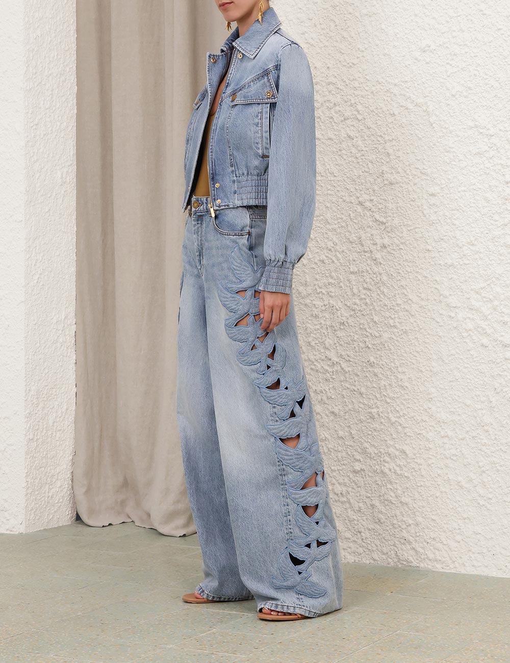 Denimbombjacka