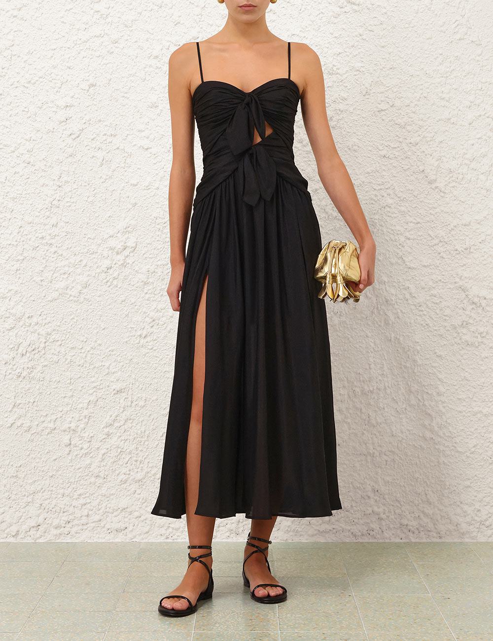 Aster-skärms mididräkt