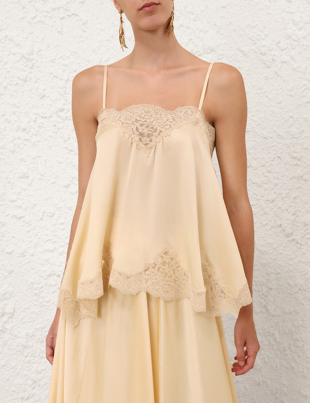 Luna Satin-Camisole