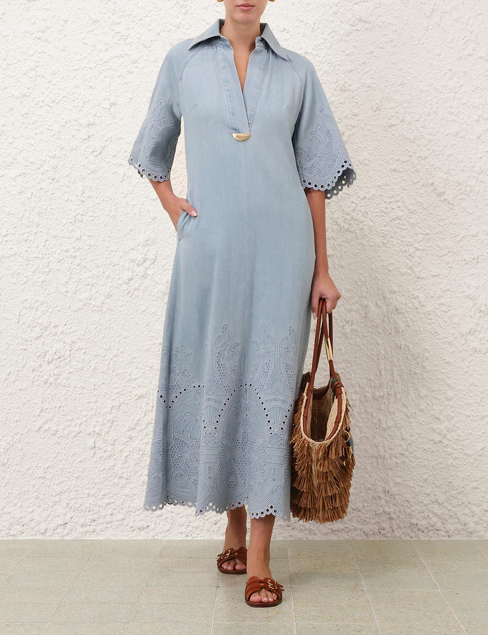 Daylight Denim Midi-klänning