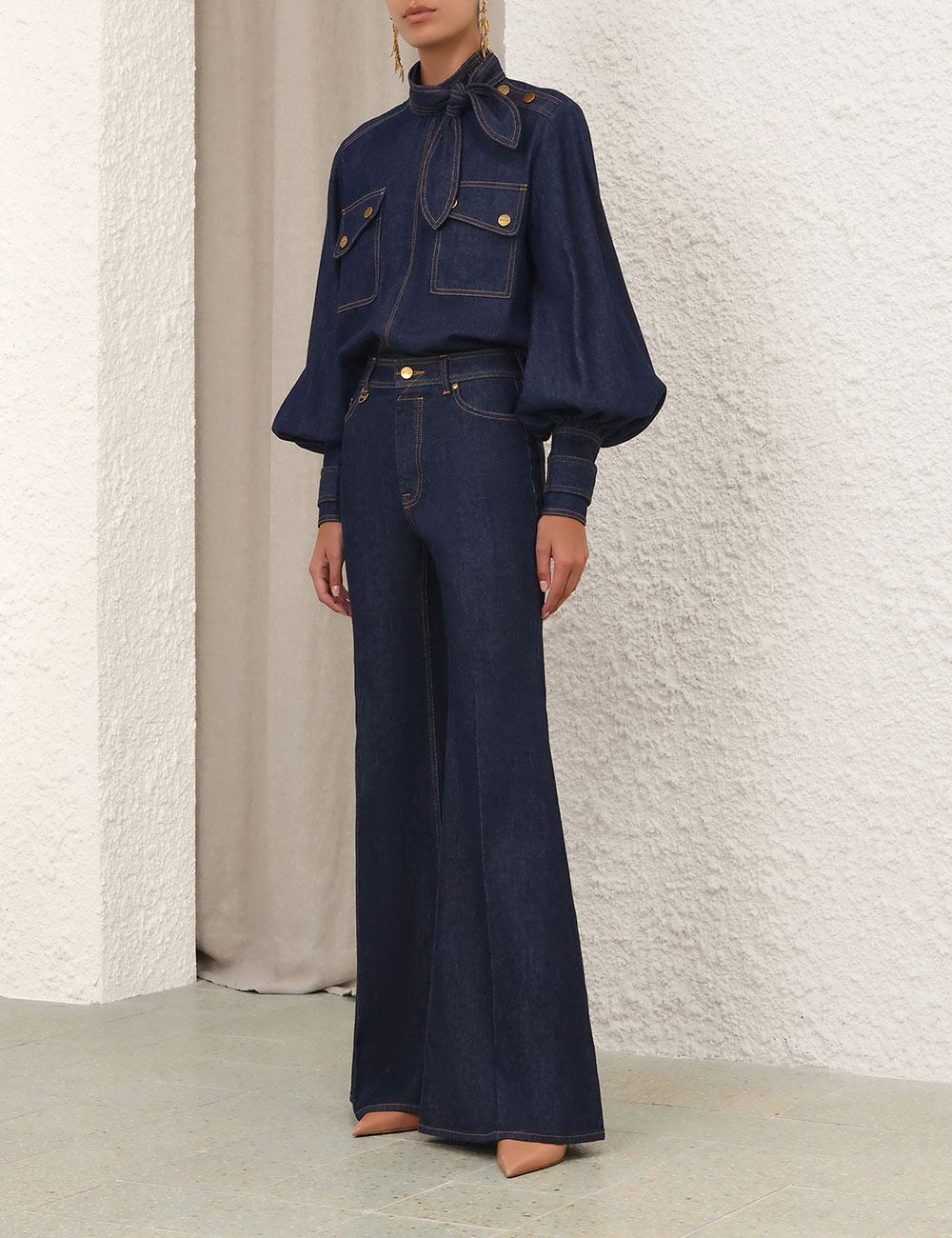 Denimfloréjeans