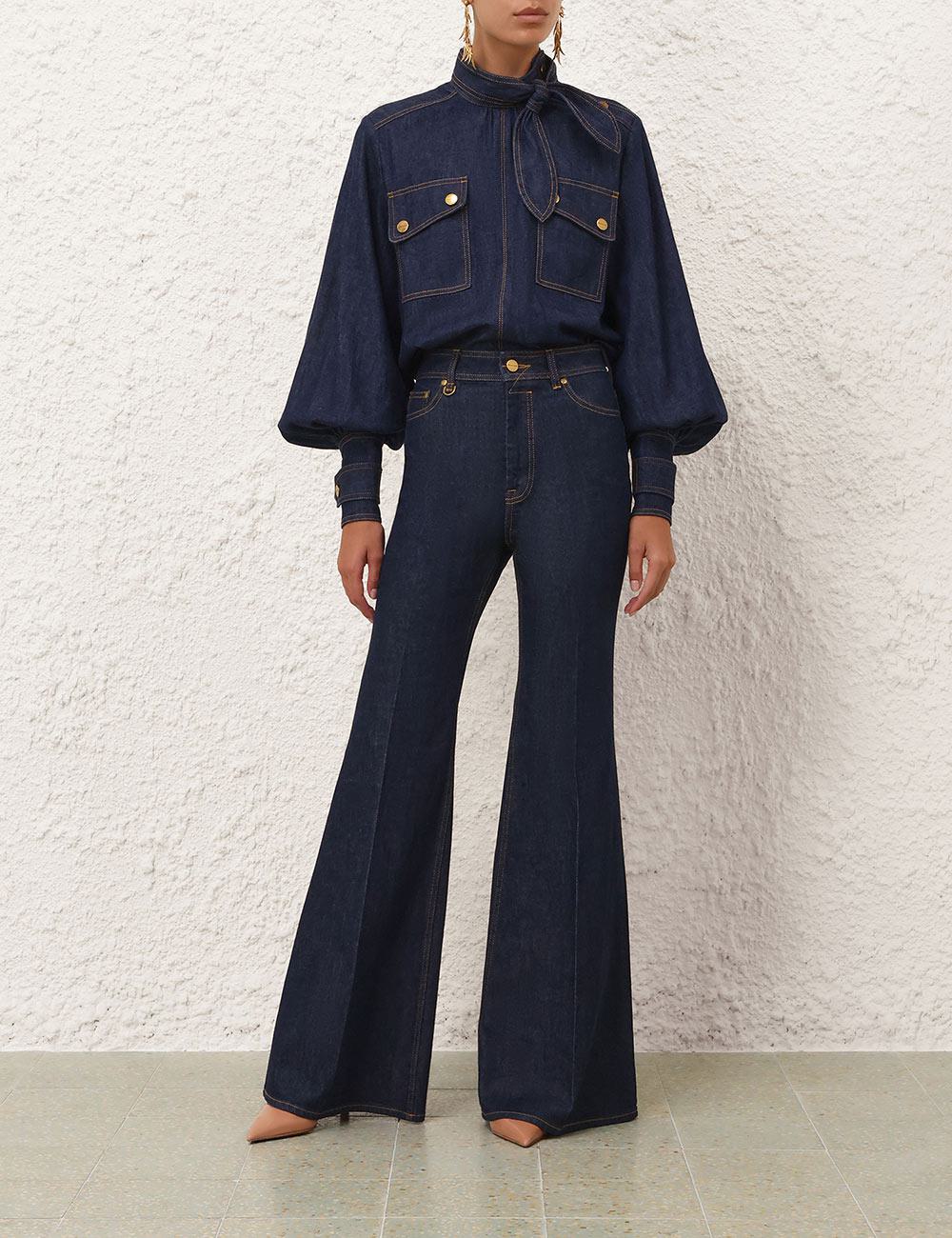 Denimfloréjeans