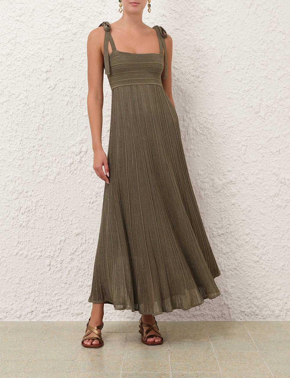 Wanderlust Metallic Maxi-klänning