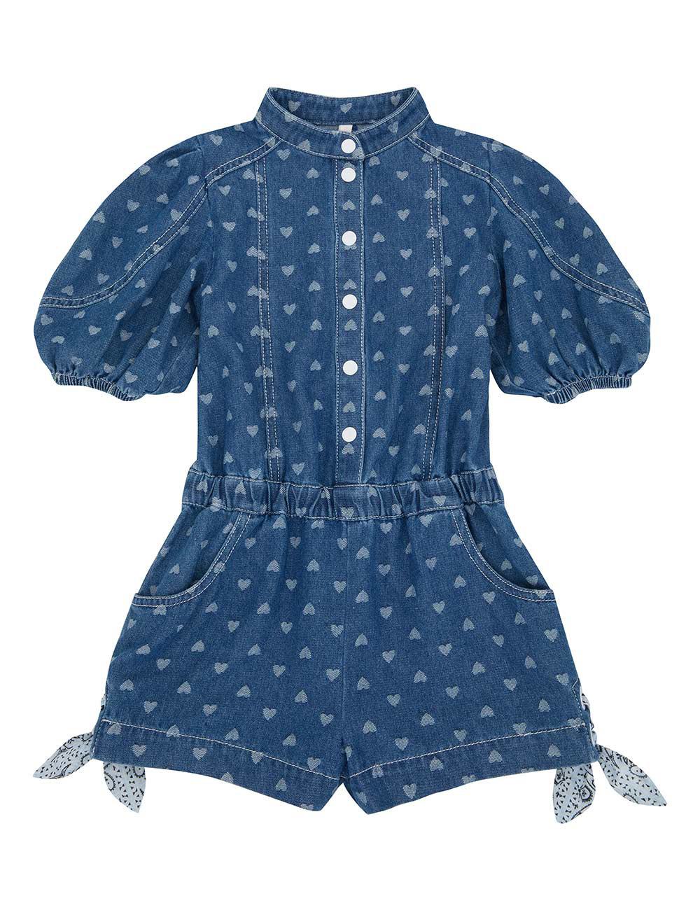 Awaken Kids Denim-klänning