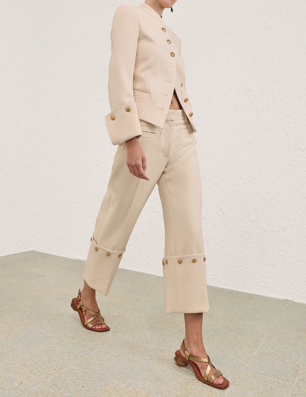 Rebellion Straight Crop Pants