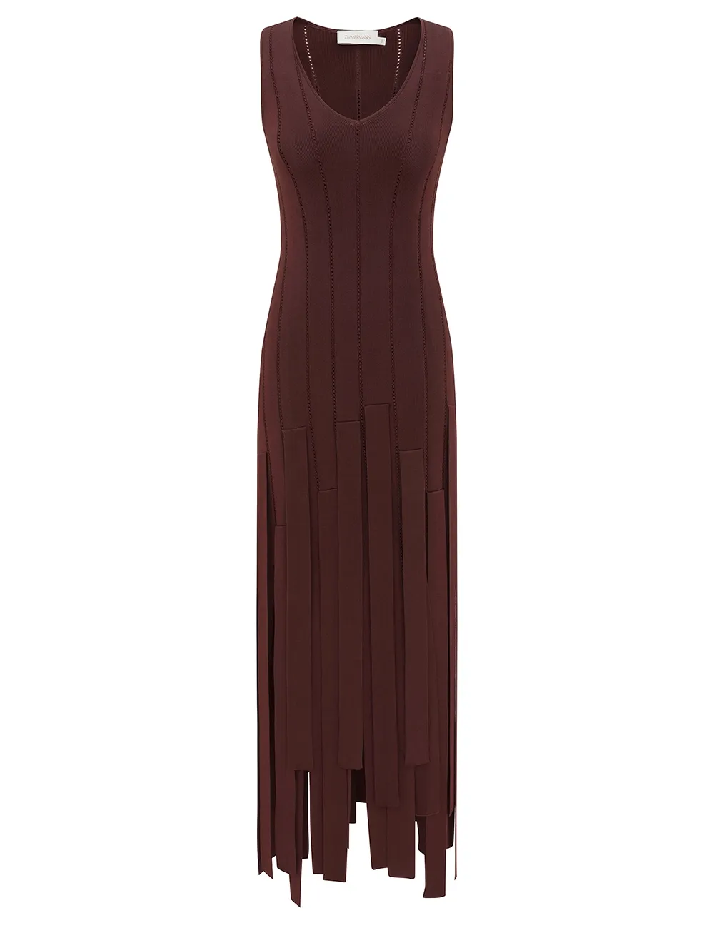 Luna Fringe Midikjol