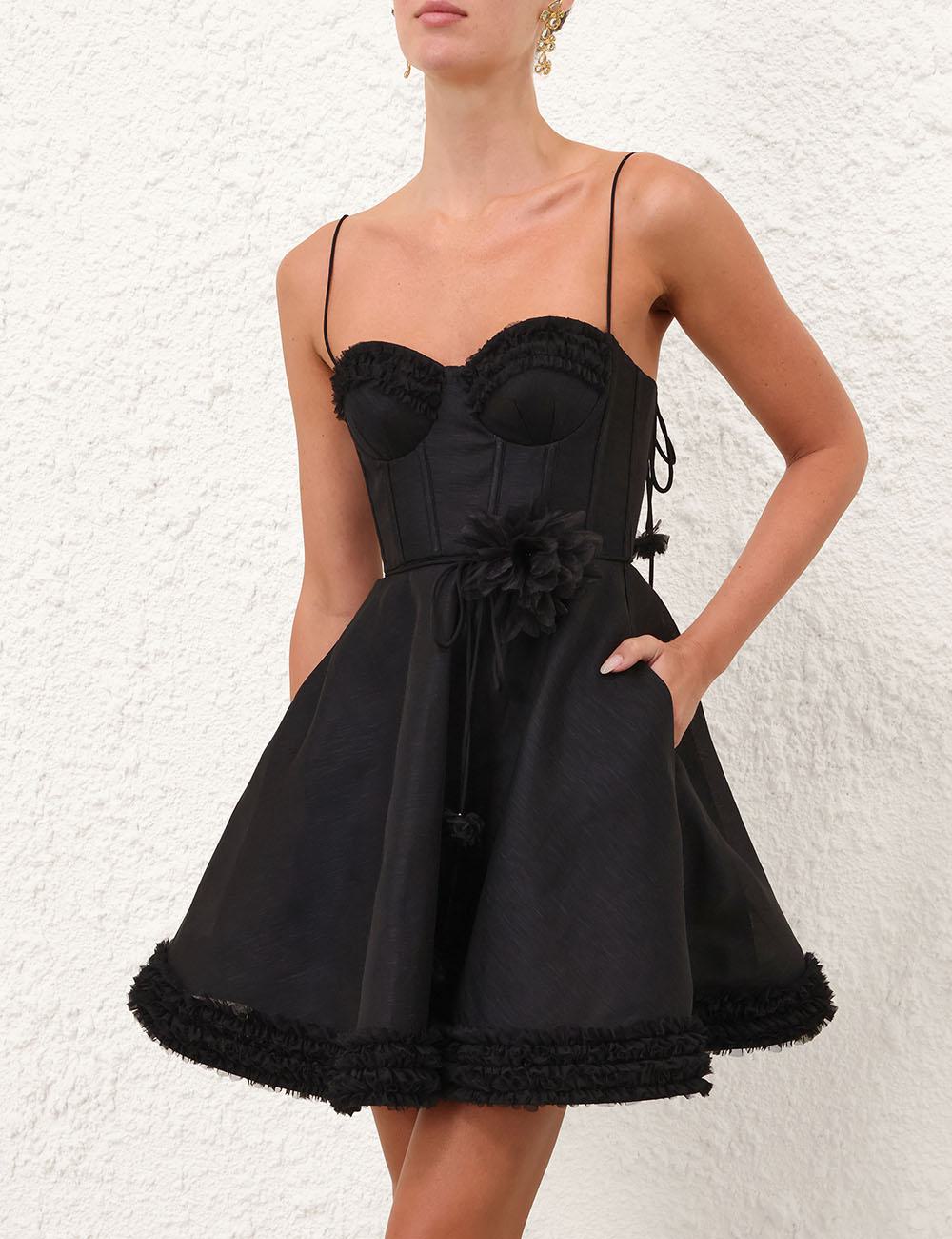 Luna Ruffle-minidress