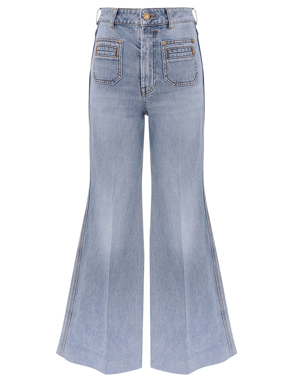 Denimflärskjorta