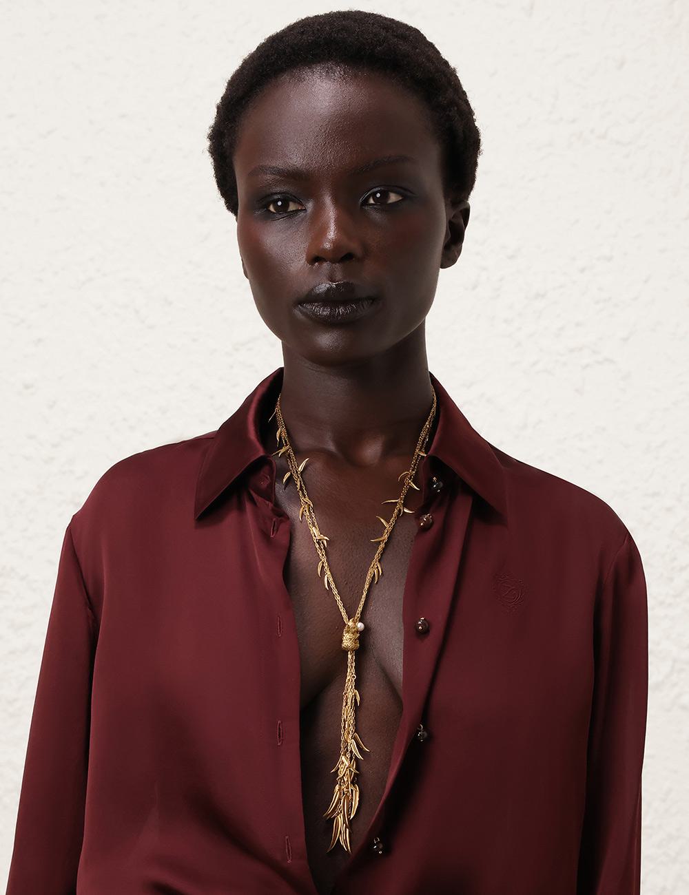 Mira Lariat-halsband