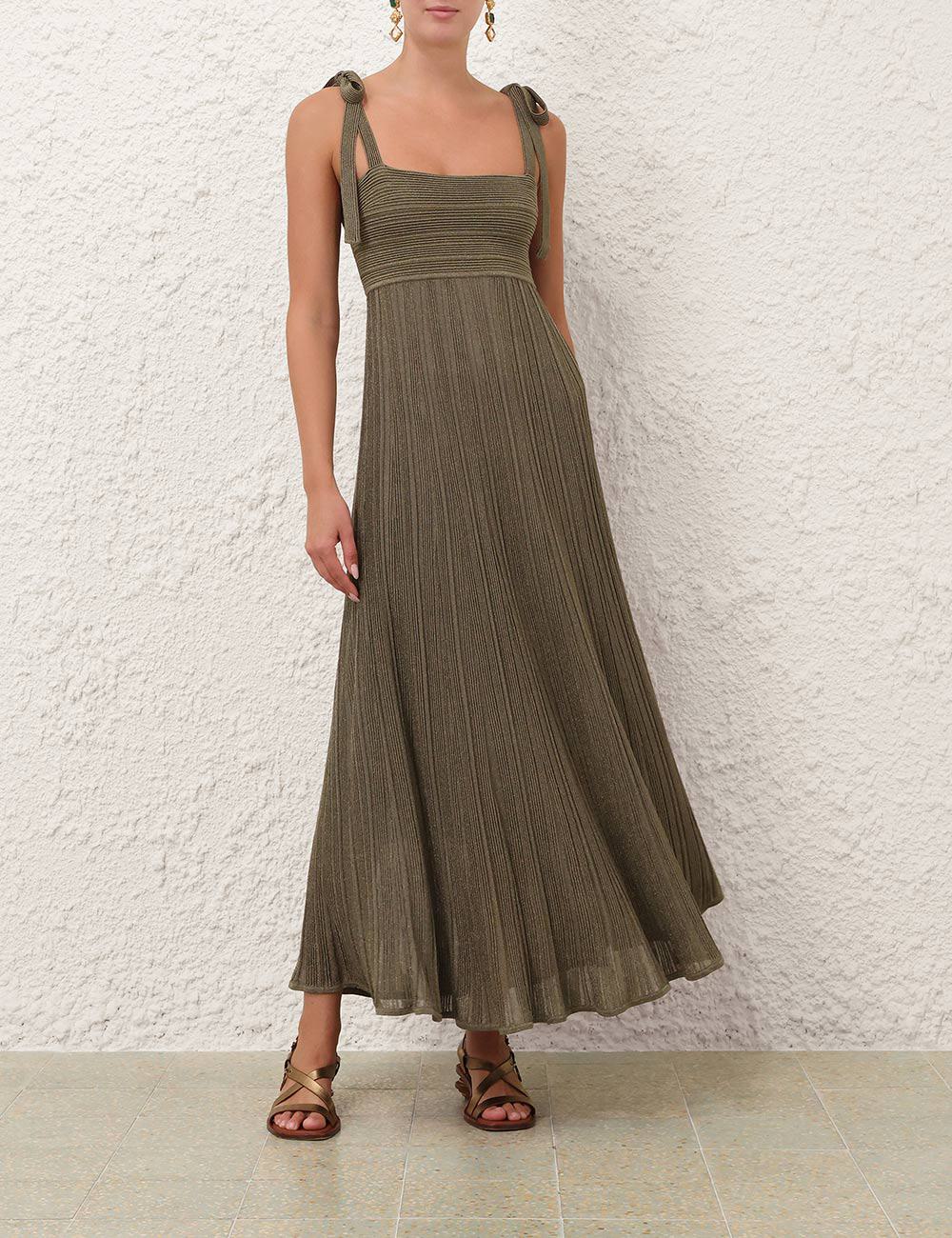 Wanderlust Metallic Maxi-klänning