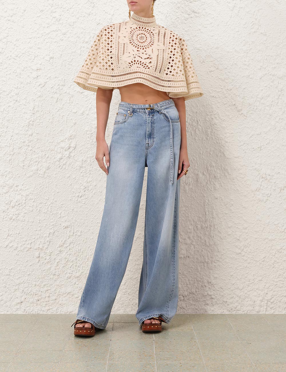 Indra Denim Lätt Flare-Jeans