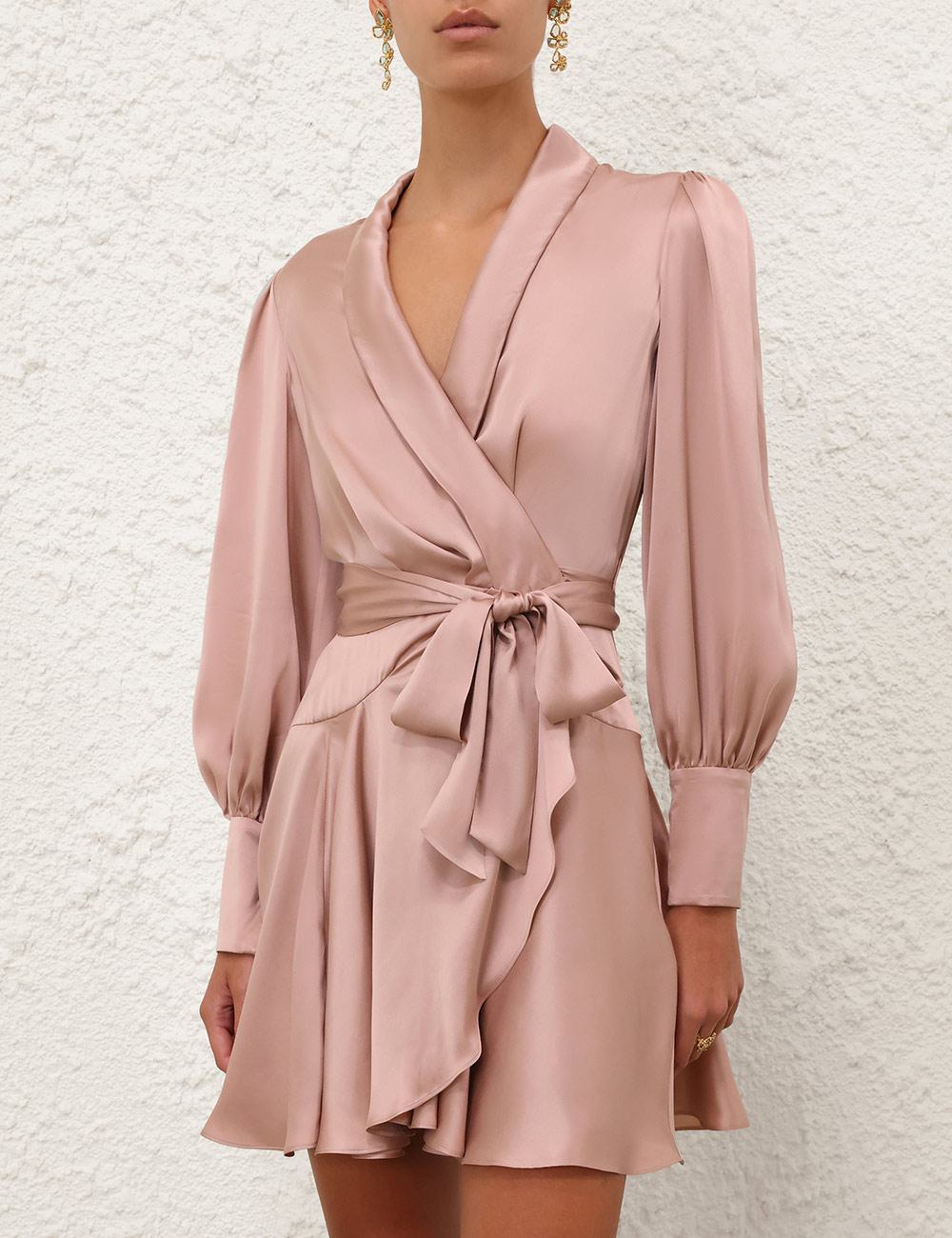 Silkwrap-minidress