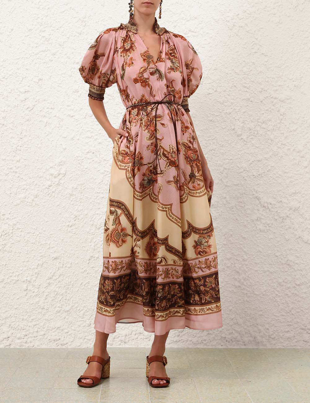 Aster Billow Maxi-klänning