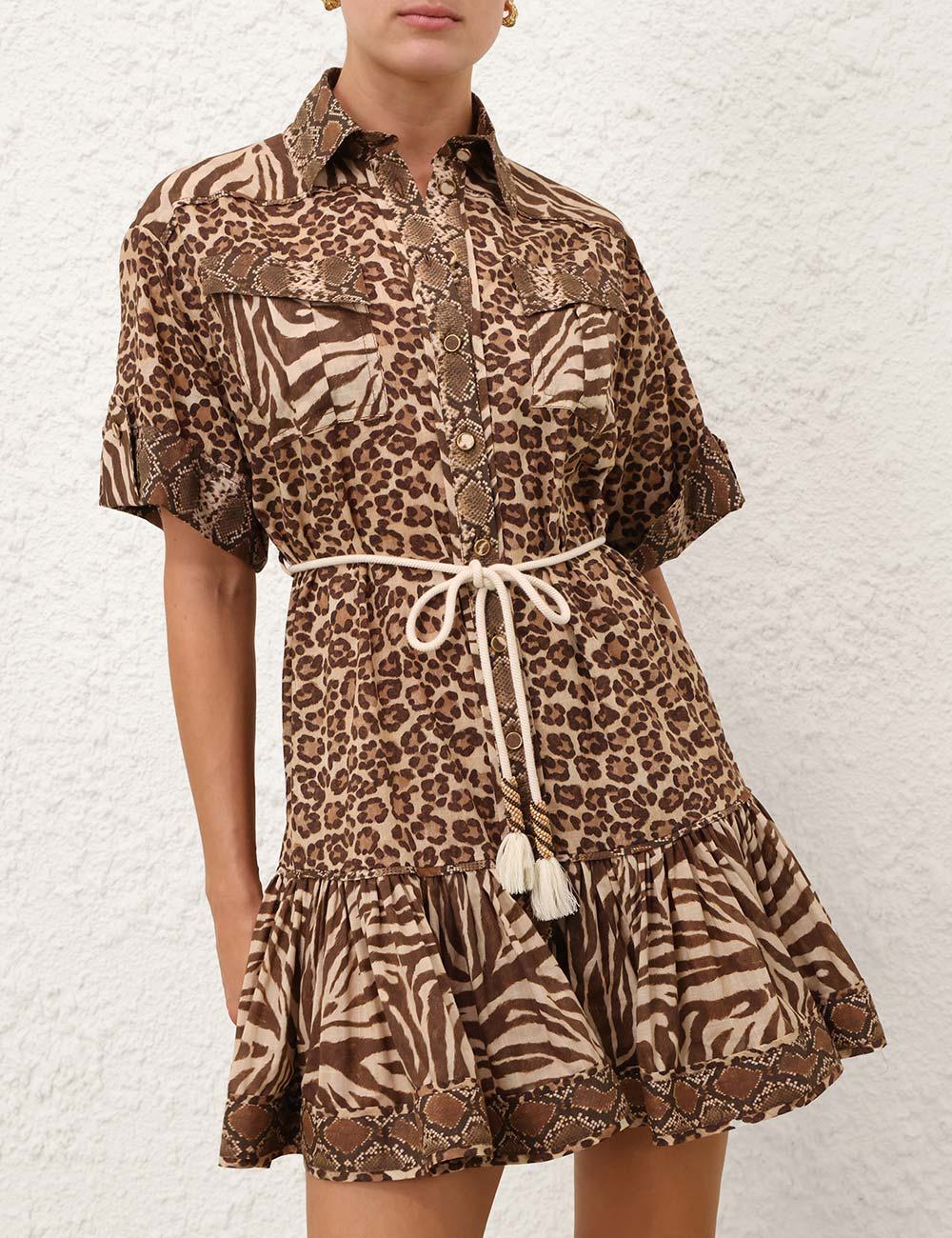 Wanderlust Lantern-minidress