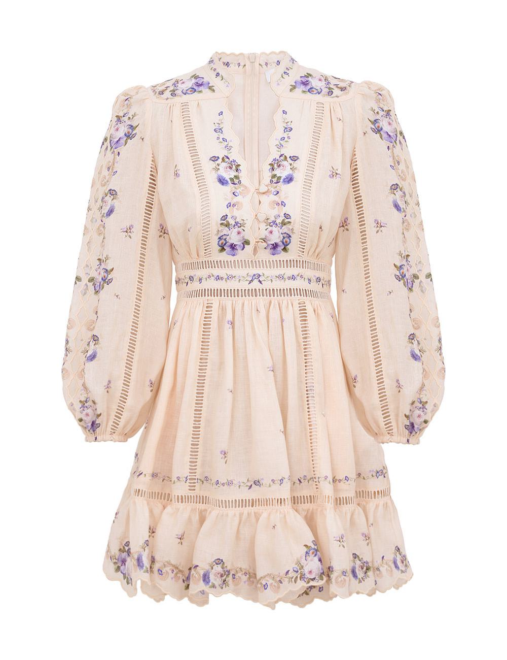 Patience Plunge-minidress