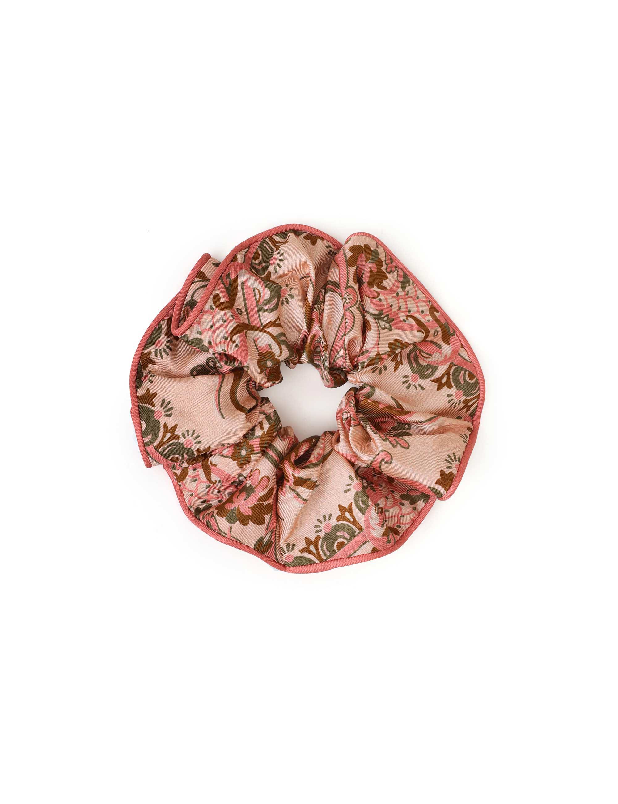 Mallad sidenhårband