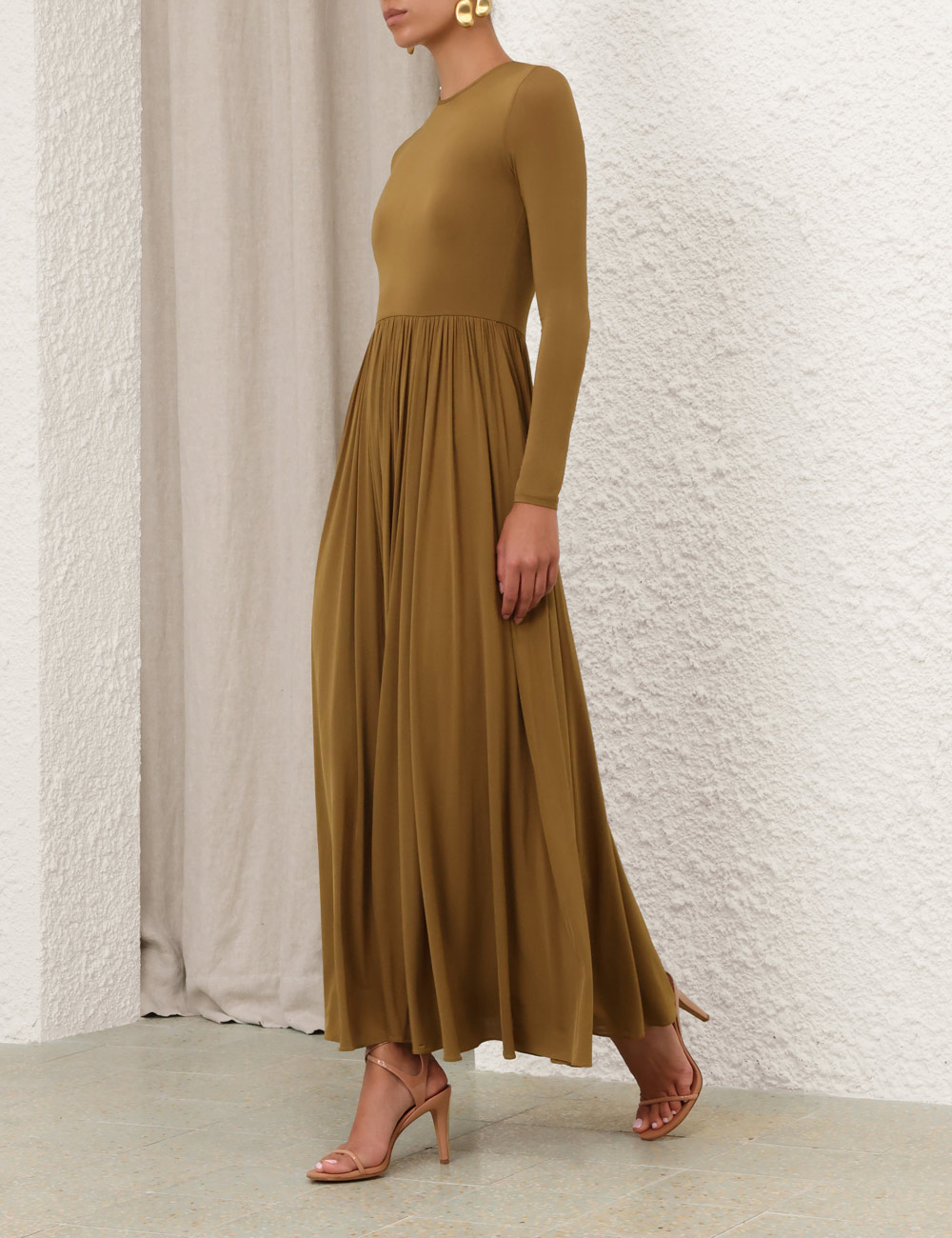 Tröjmaxidress