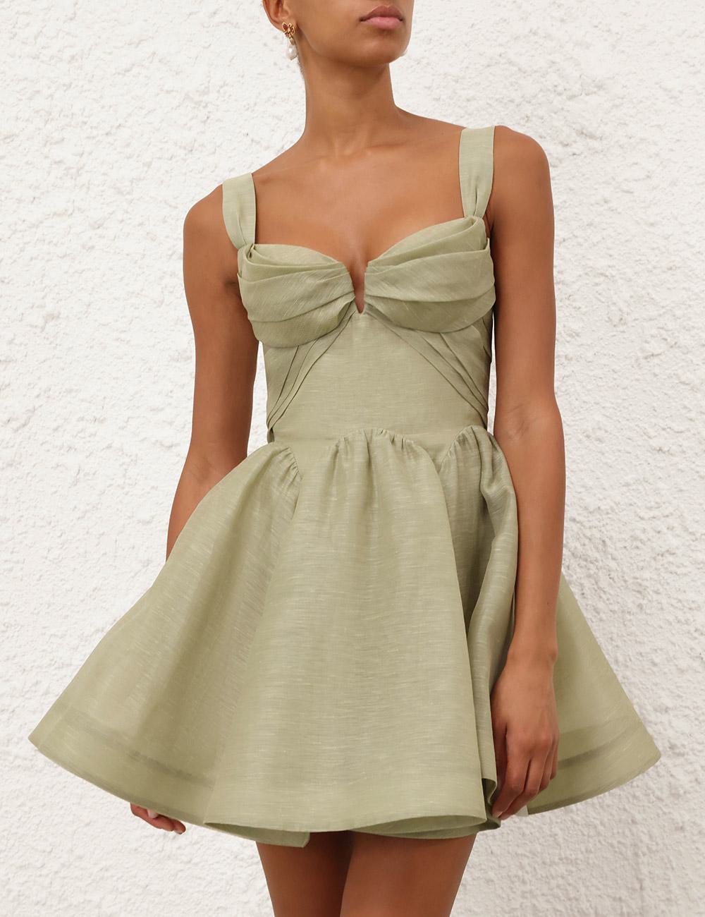 Rebellion Drape-minidress