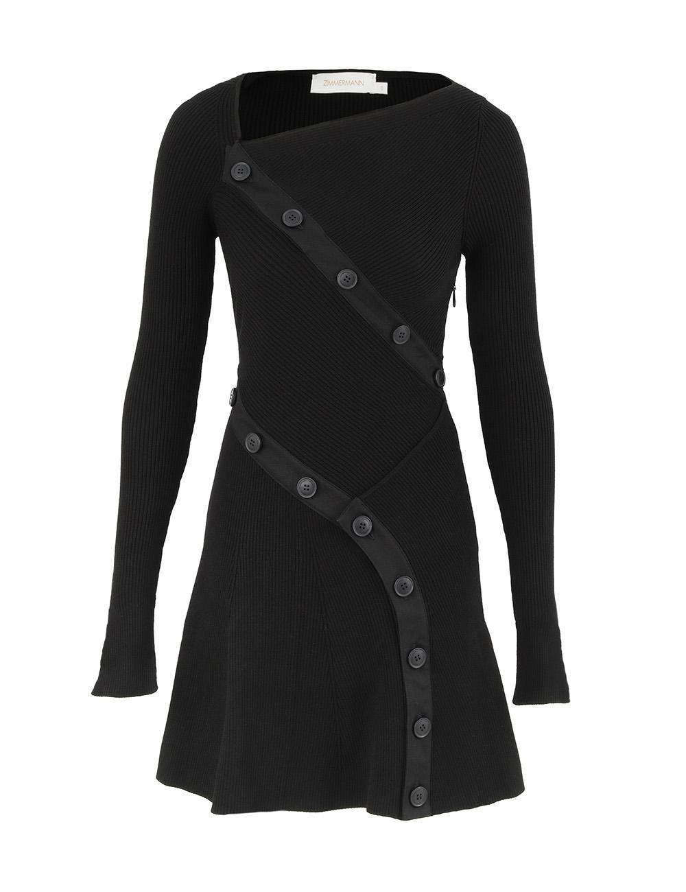 Rebellion-knäppad minidress