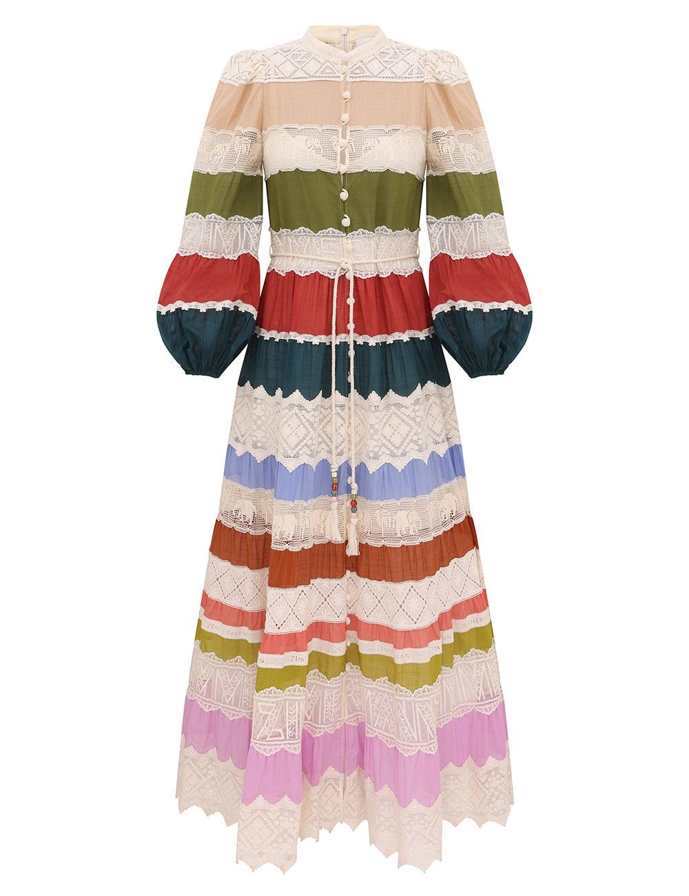 Indra Gille Stripe Maxidress