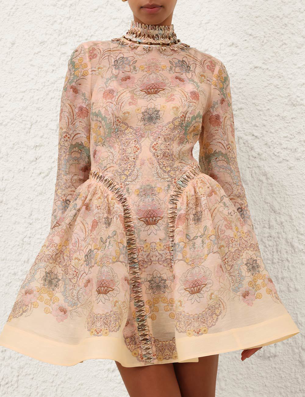 Rebellion-beslagna minidress