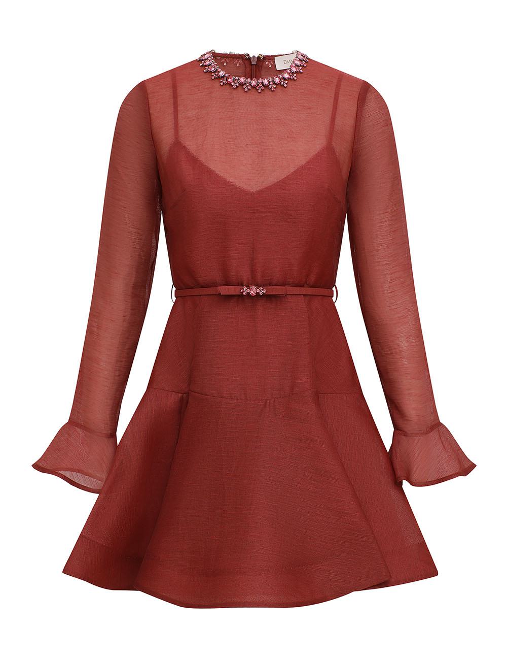 Alchemy Peplum-minidress