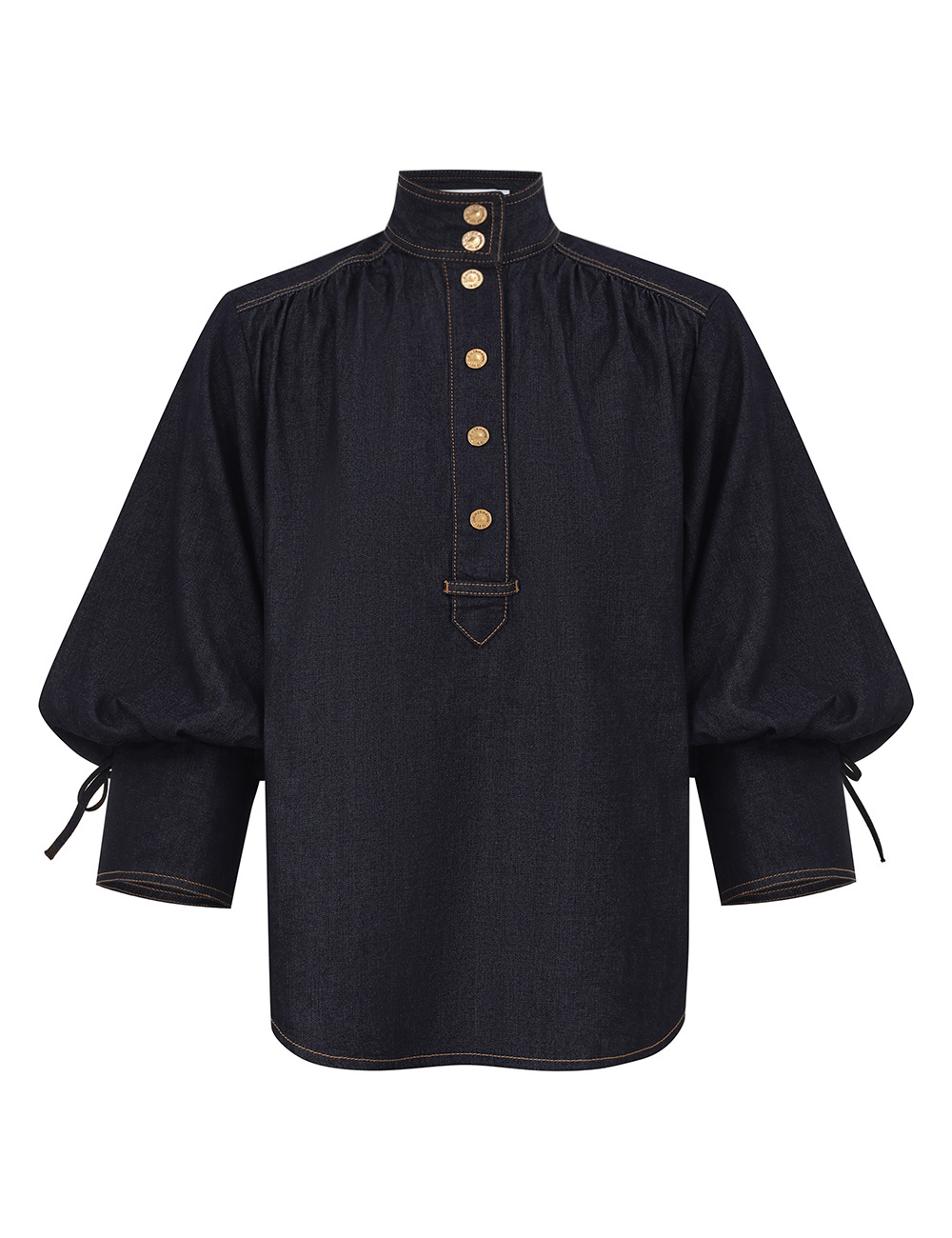 Denim Billow Shirt