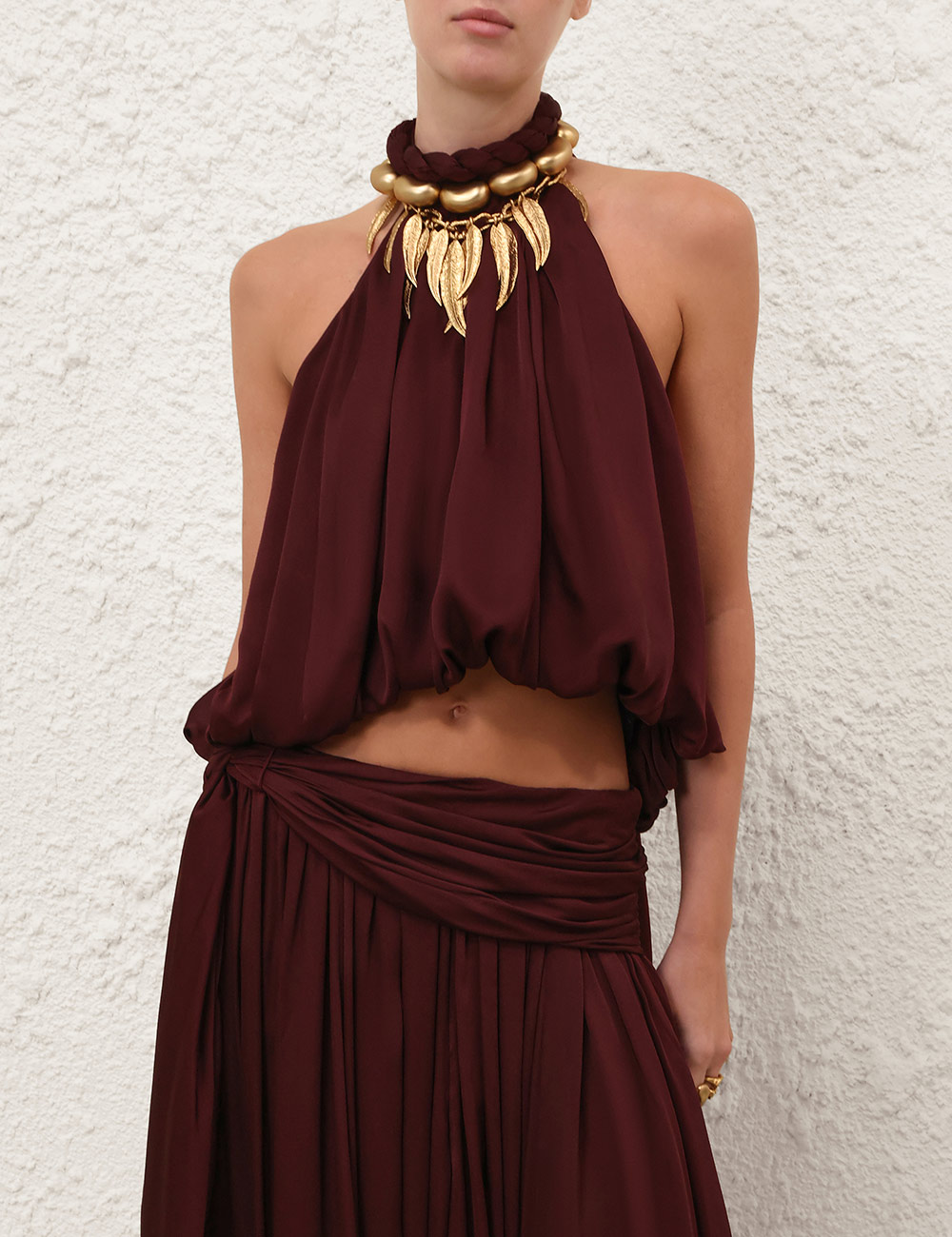 Luna Billow Haltertop